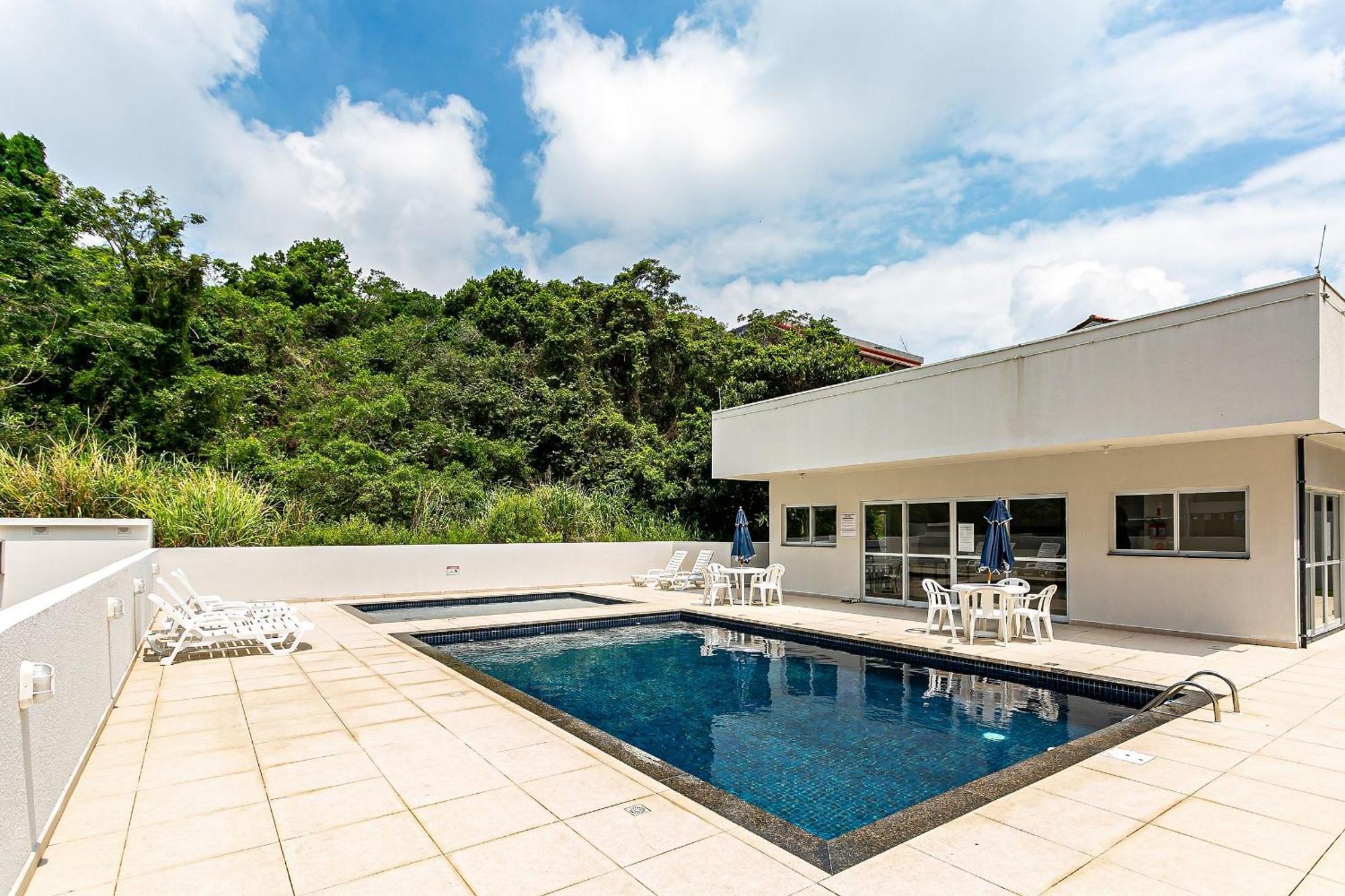Wi-Fi 240Mb | 150M Da Praia | Piscina #Ia07D Florianopolis Luaran gambar